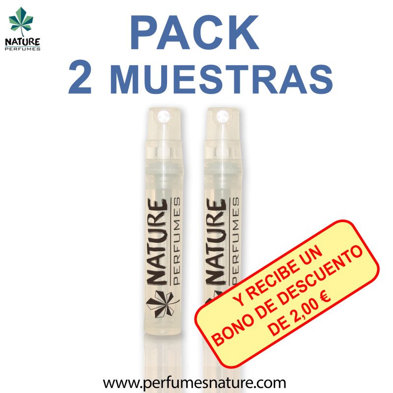 Pack de  2 muestras